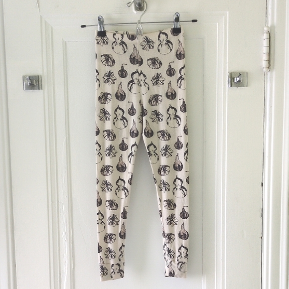 Kate Quinn Modal Pajama Pants In Squash Print Size 7 - Picture 1 of 3